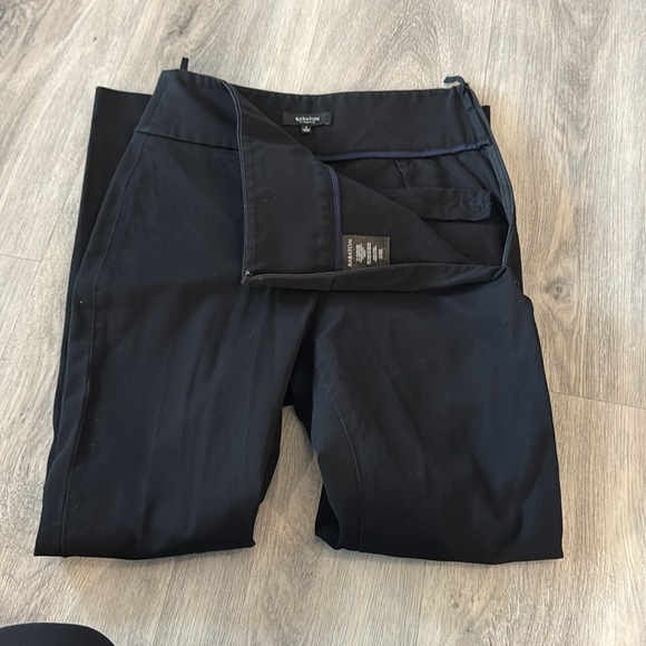 🏴 Aritzia Babaton Black Bi-Stretch Trousers size 0 - Picture 11 of 12